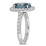 Halo Engagement Ring (4 CT. TW.)