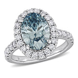 Halo Engagement Ring (4 CT. TW.)
