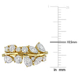 Multi-Shaped Vine Ring (1 3/8 CT. TW.)