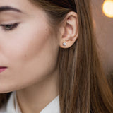 Solitaire Stud Earrings (1 1/2 CT. TW.)