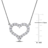 Open Heart Necklace (1 CT. TW.)