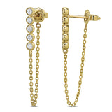 Drop Chain Earrings (1/3 CT. TW.)