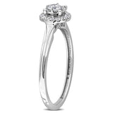 Halo Engagement Ring (1/5 CT. TW.)