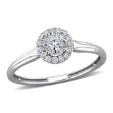 Halo Engagement Ring (1/5 CT. TW.)