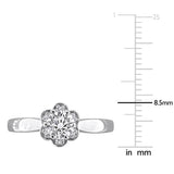 Flower Ring (3/5 CT. TW.)