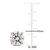 Solitaire Stud Earrings (4 CT. TW.)