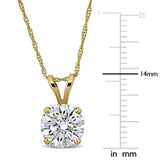 Solitaire Pendant (2 CT. TW.)