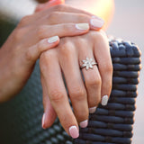 Flower Ring (1 1/2 CT. TW.)