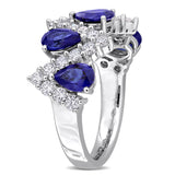 Zigzag Statement Ring (3 1/2 CT. TGW. & 7/8 CT. TW.)
