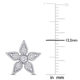 Flower Stud Earrings (1/3 CT. TW.)