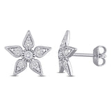 Flower Stud Earrings (1/3 CT. TW.)