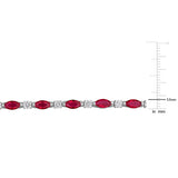 Tennis Bracelet (6 3/4 CT. TGW. & 1 5/8 CT. TW.)