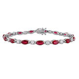 Tennis Bracelet (6 3/4 CT. TGW. & 1 5/8 CT. TW.)