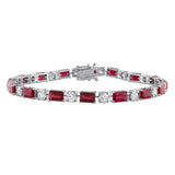 Tennis Bracelet (7 1/5 CT. TGW. & 2 7/8 CT. TW.)