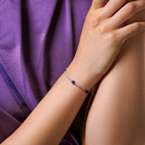 Tennis Station Bracelet (4 3/4 CT. TGW. & 1 3/8 CT. TW.)