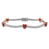 Tennis Station Bracelet (3 CT. TGW. & 1 5/8 CT. TW.)