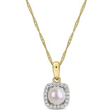 Halo Pendant (1/10 CT. TW.)