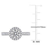 Halo Engagement Ring (1 2/5 CT. TW.)