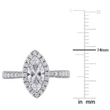 Halo Engagement Ring (1 2/5 CT. TW.)