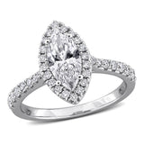 Halo Engagement Ring (1 2/5 CT. TW.)