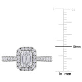 Halo Engagement Ring (1 1/2 CT. TW.)