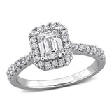 Halo Engagement Ring (1 1/2 CT. TW.)