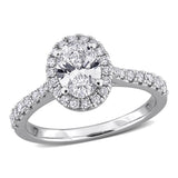 Halo Engagement Ring (1 2/5 CT. TW.)