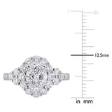 Halo Cluster Engagement Ring (2 1/4 CT. TW.)