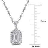 Halo Pendant (1 CT. TW.)