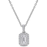 Halo Pendant (1 CT. TW.)