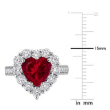 Halo Cocktail Ring (3 CT. TGW. & 1 5/8 CT. TW.)