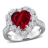 Halo Cocktail Ring (3 CT. TGW. & 1 5/8 CT. TW.)
