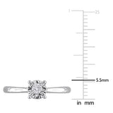 Solitaire Engagement Ring (1/10 CT. TW.)
