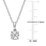 Solitaire Pendant (1/10 CT. TW.)