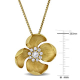 Flower Pendant (3/5 CT. TW.)