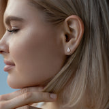 Two-Stone Stud Earrings (1 CT. TW.)