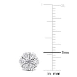 Halo Stud Earrings (1 CT. TW.)