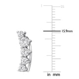 Climber Earrings (1 1/3 CT. TW.)