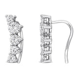 Climber Earrings (1 1/3 CT. TW.)