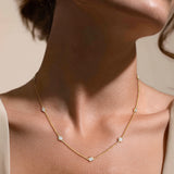 Station Necklace (1 3/4 CT. TW.)