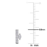 Modern Bar Stud Earrings (1/5 CT. TW.)