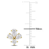 Floral Stud Earrings (1 CT. TW.)
