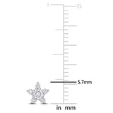 Star Stud Earrings (1/4 CT. TW.)