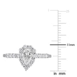 Halo Engagement Ring (1 CT. TW.)