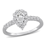 Halo Engagement Ring (1 CT. TW.)
