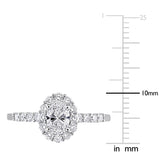 Halo Engagement Ring (1 CT. TW.)