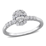 Halo Engagement Ring (3/4 CT. TW.)
