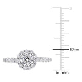 Halo Engagement Ring (1 CT. TW.)