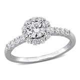 Halo Engagement Ring (1 CT. TW.)