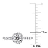 Halo Engagement Ring (3/4 CT. TW.)